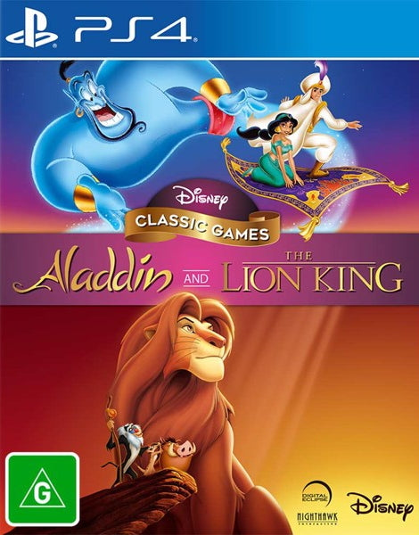 Disney Classic Games: Aladdin and The Lion King - Playstation 4
