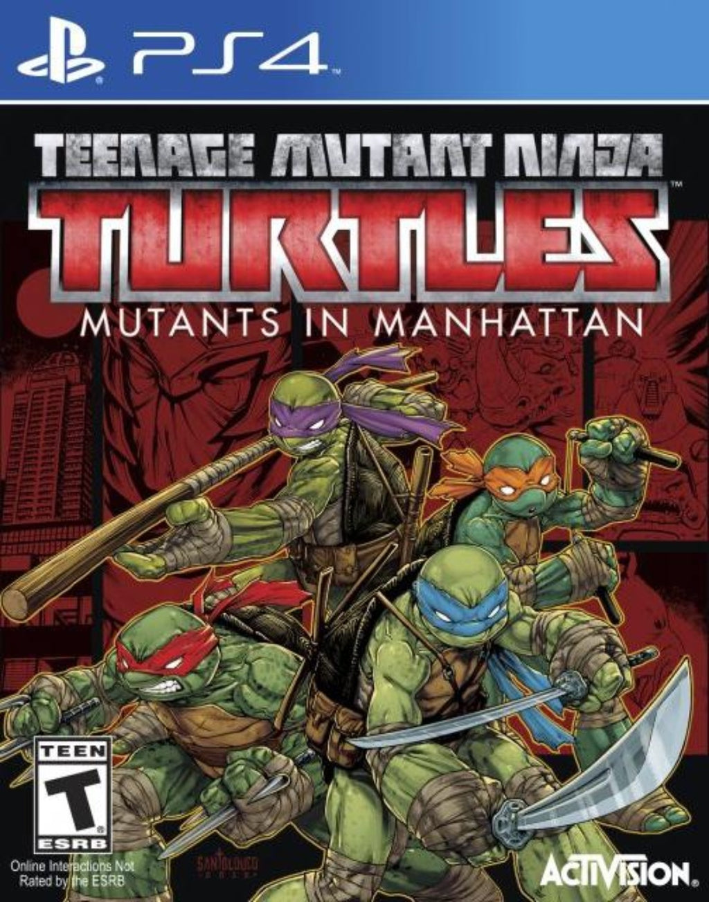 Teenage Mutant Ninja Turtles: Mutants in Manhattan - Playstation 4