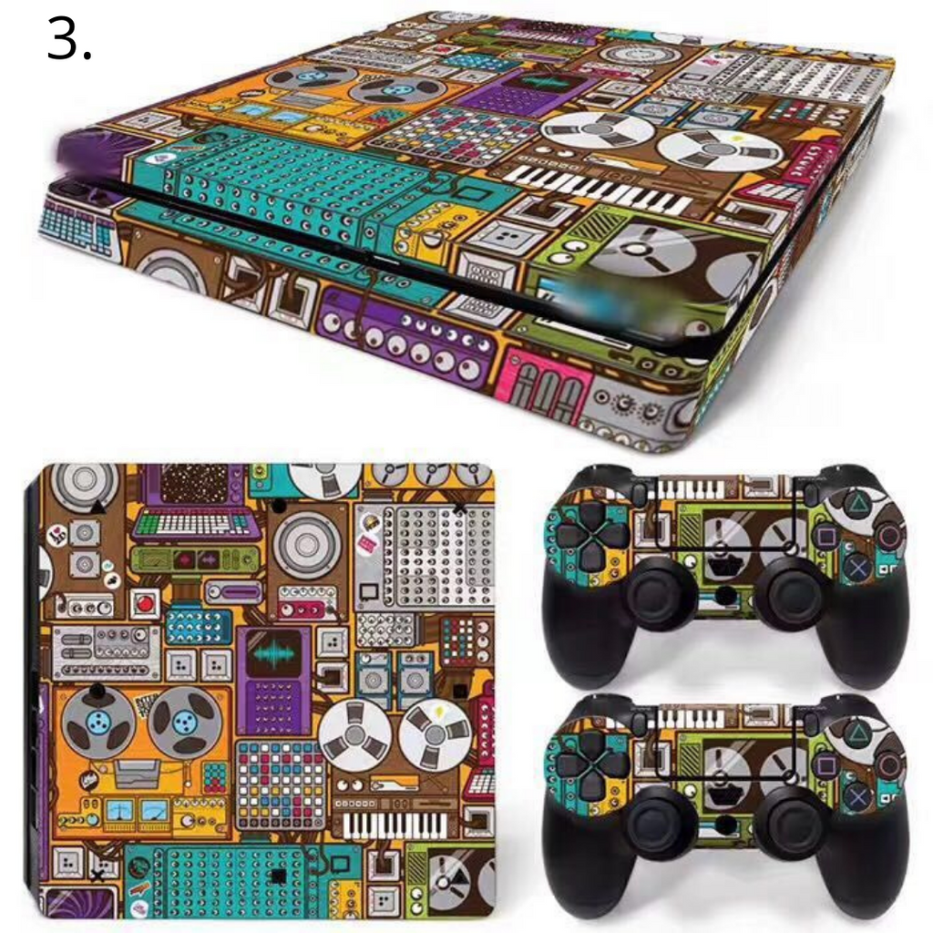 Playstation 4 Slim Skins|Stickers