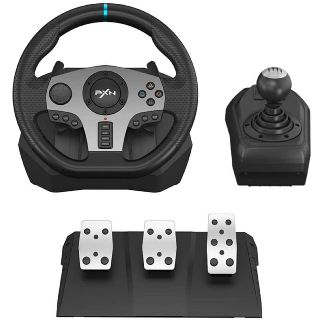 PXN V9 270/900 degree Steering Wheel for PS4, Xbox One,Xbox Series X/S, Nintendo Switch, PC