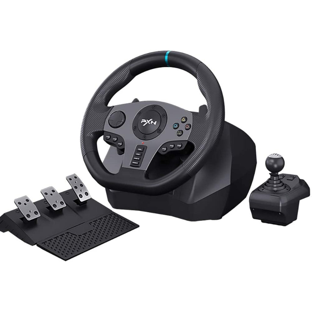 PXN V9 270/900 degree Steering Wheel for PS4, Xbox One,Xbox Series X/S, Nintendo Switch, PC