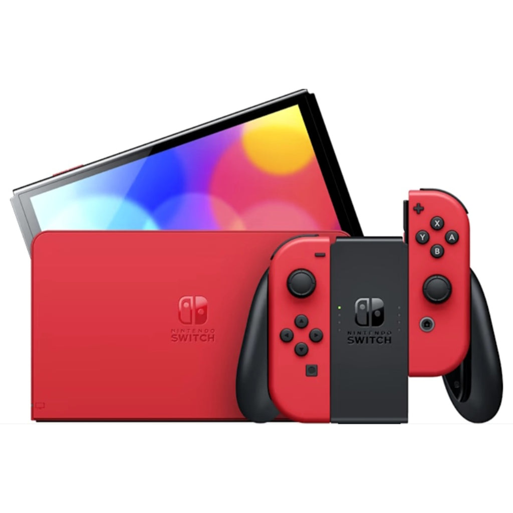 Nintendo Switch OLED Model Console - Mario Red Edition