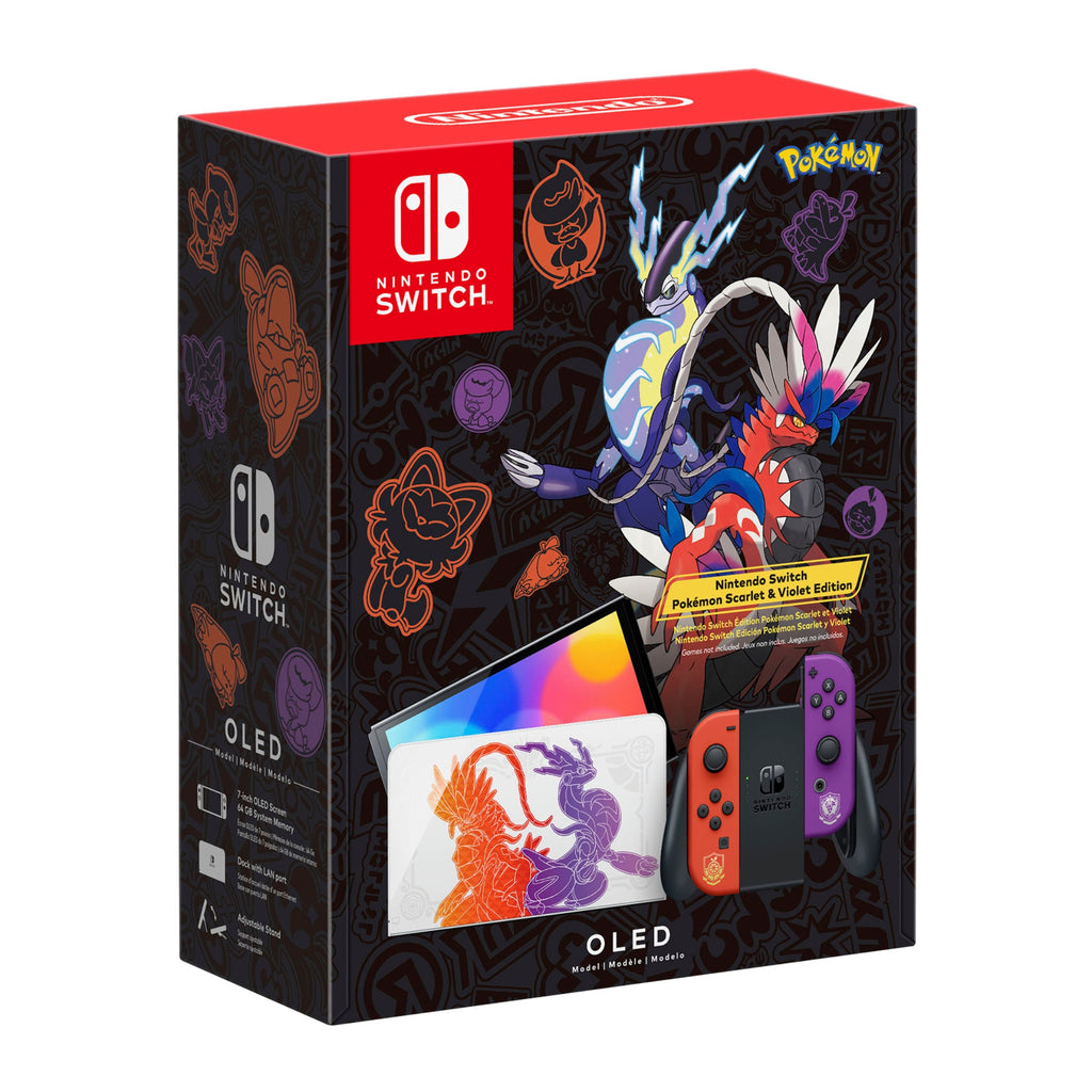 Nintendo Switch OLED Model - Pokemon Scarlet and Violet Limited Edition
