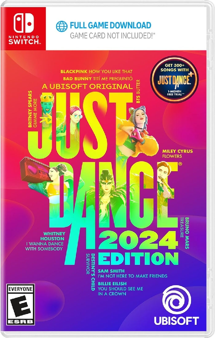Just Dance 2024 Edition - Nintendo Switch (Digital Code in Box / Game Card Not Included)