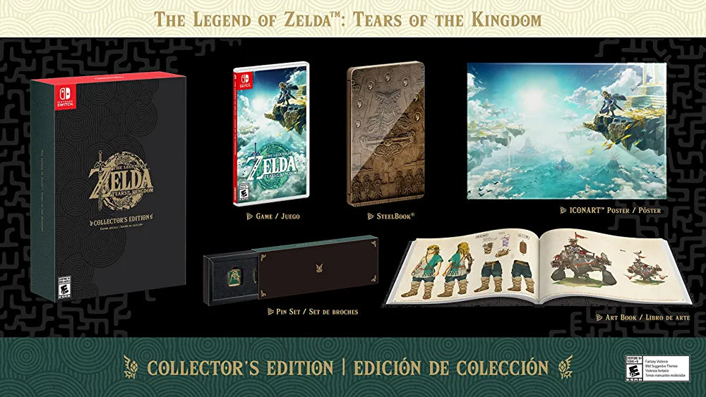 The Legend of Zelda: Tears of the Kingdom Collector’s Edition - Nintendo Switch