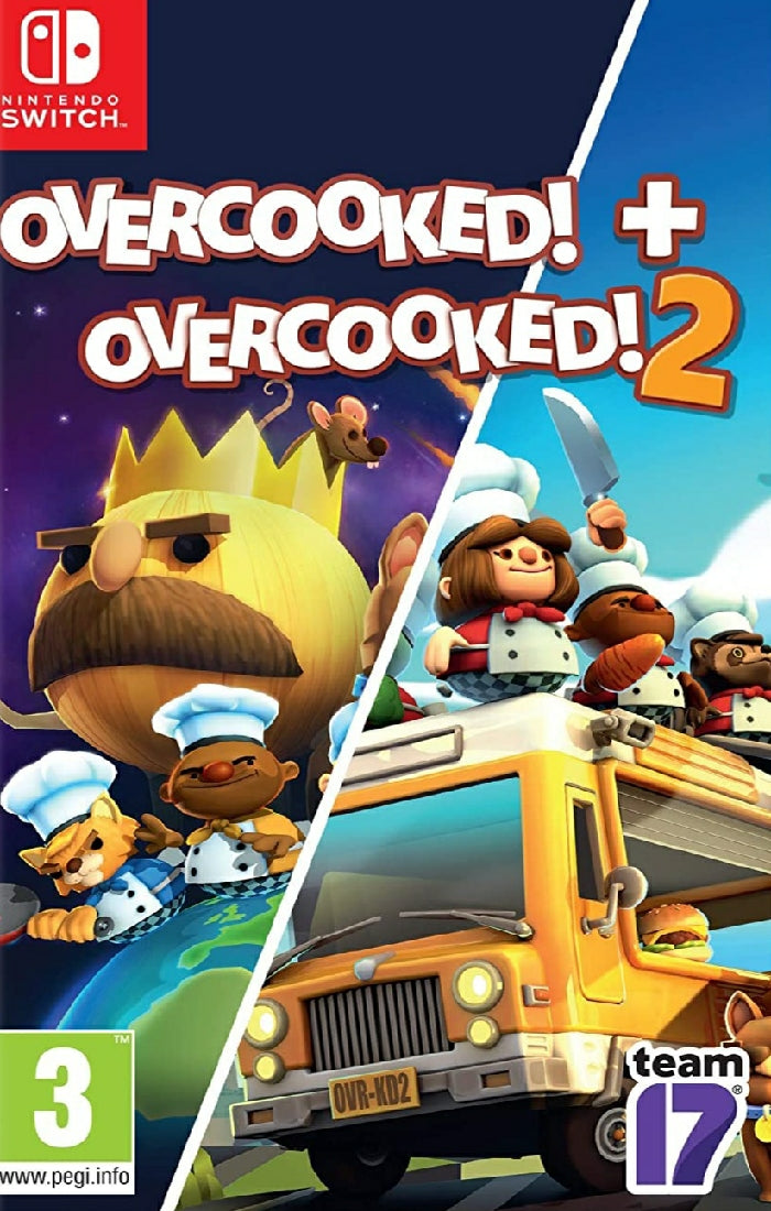 Overcooked! + Overcooked! 2 - Nintendo Switch